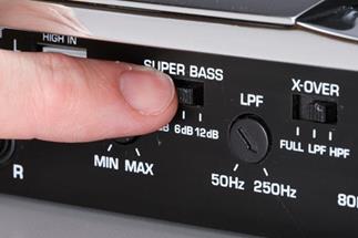 Bass boost